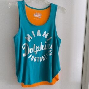 Touch by Alyssa Milano Vibrant Blue and Orange Top